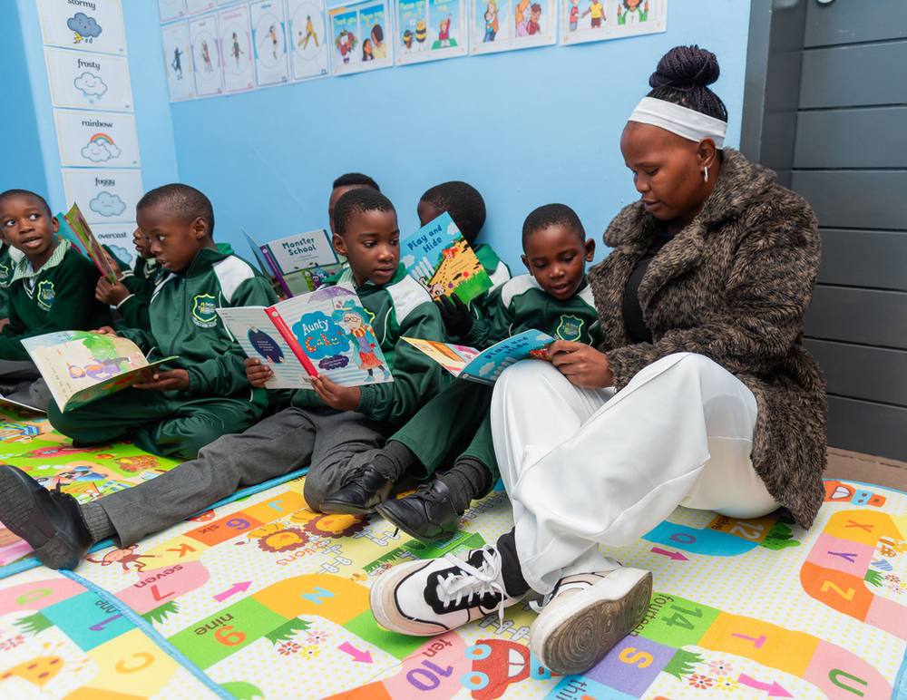 learners at break
